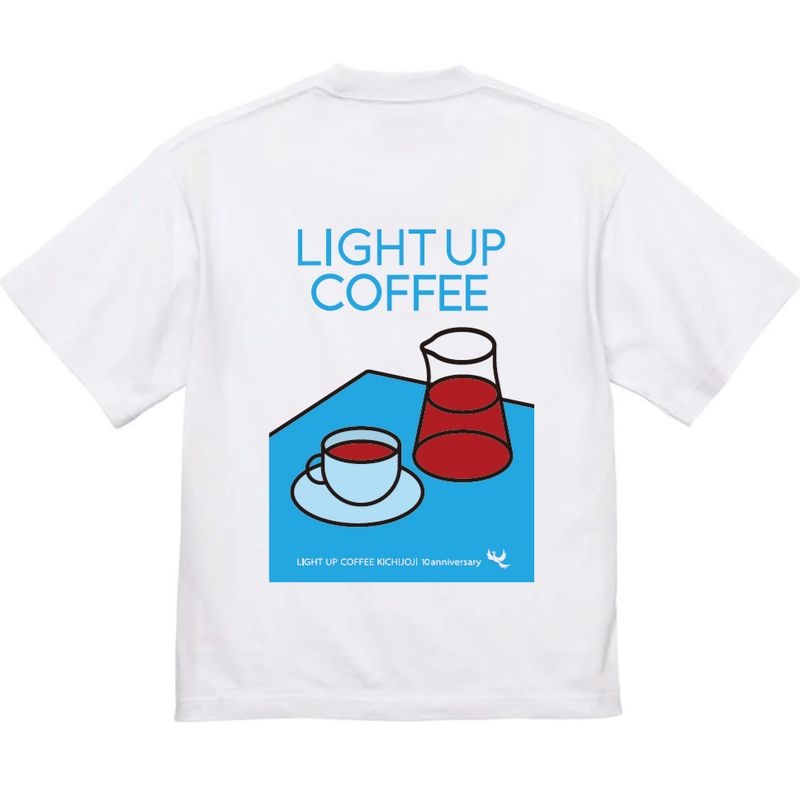 LIGHT UP COFFEE 10周年Tシャツ