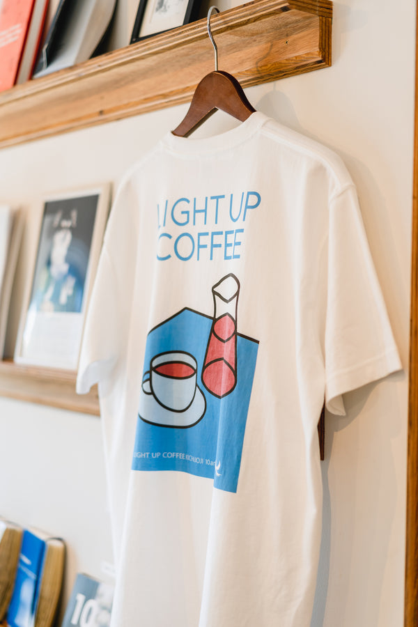 LIGHT UP COFFEE 10周年Tシャツ