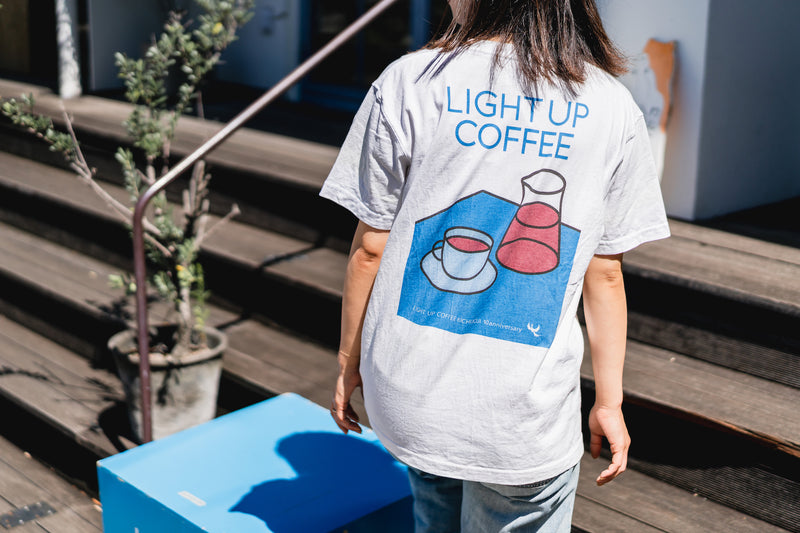 LIGHT UP COFFEE 10周年Tシャツ